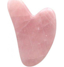 Камінь для масажу обличчя Fluff FLUFF Gua Sha Stone Rose Quartz