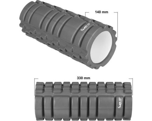 Валик для масажу Movit Roller Фітнес сірий