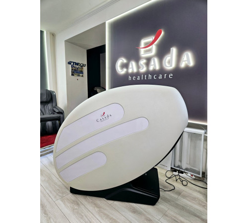 Масажне крісло Casada Atlas Вендінгове, чорно-сіре