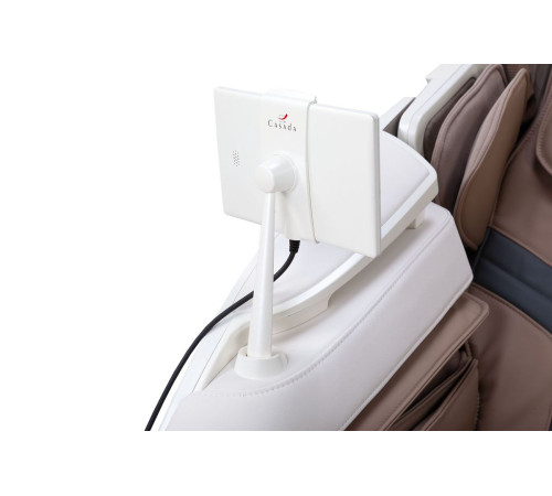 Масажне крісло Casada SKYLINER III. коричнево-біле