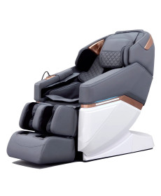 Масажне крісло Relax HY‑5082A, сіро-біле