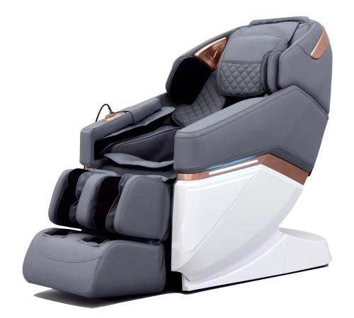 Масажне крісло Relax HY‑5082A, сіро-біле