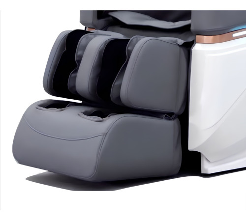 Масажне крісло Relax HY‑5082A, сіро-біле