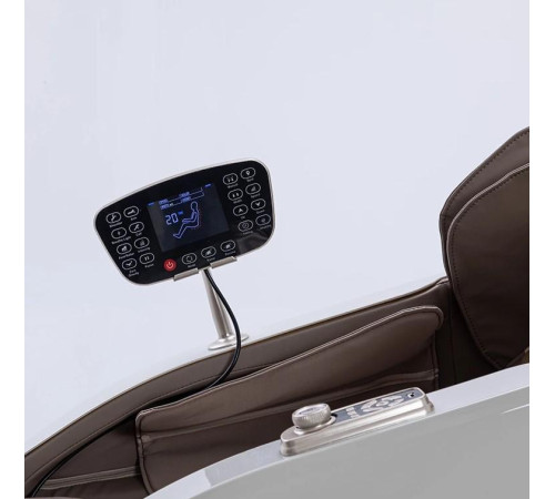 Масажне крісло REXON BROOKLYN 4D RX-R384SL, бежево-білий