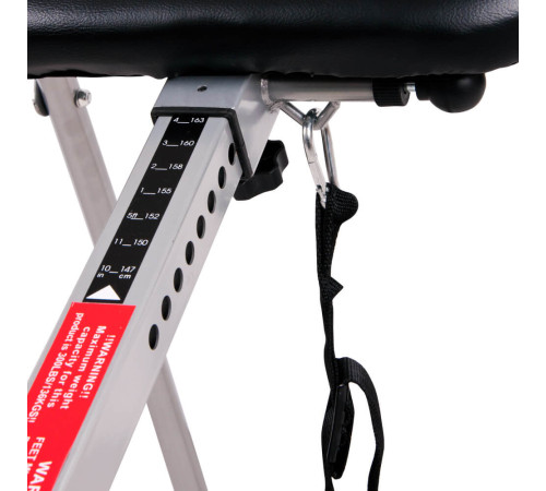 Інверсійний стіл inSPORTline Inverso чорний