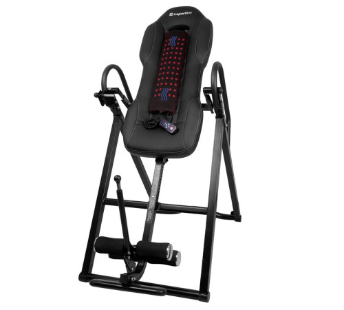 Інверсійний стіл з підігрівом inSPORTline Inverso Heaty, чорний