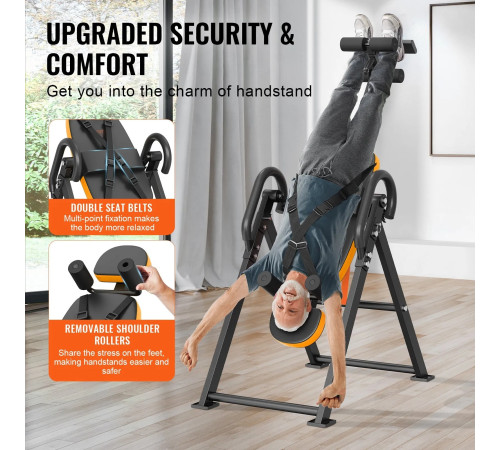 Інверсійний стіл VEVOR QD002, чорний