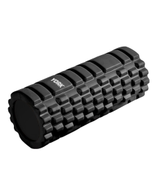 Масажний ролик для йоги та фітнесу York Fitness EVA 33,6 х 14,4см чорний