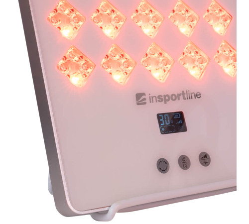 Інфрачервона світлодіодна панель inSPORTline Veluni – 4 x 30 LED, біла