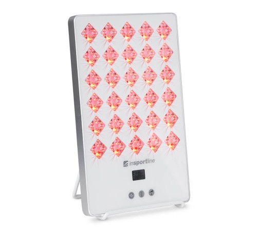 Інфрачервона світлодіодна панель inSPORTline Veluni – 4 x 30 LED, біла
