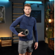 Роллер масажер гладкий Trex Sport TX-033EPR EPP 33см чорний