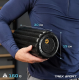 Роллер масажер ребристий Trex Sport TX-030EPR EPP 30см чорний