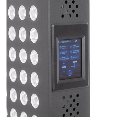 Інфрачервона світлодіодна панель inSPORTline Lustar - 300 LED, чорна