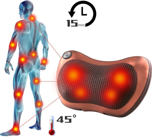 OEM Масажна подушка для тіла, спини, шиї - масажер шиацу