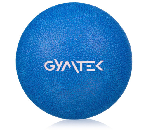 Масажний м'яч Gymtek 63 мм синій