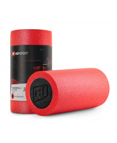 Масажний ролик (валик, роллер) EPE 30 см Hop-Sport HS-E030YG червоний
