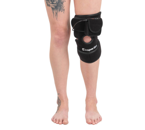 Бандаж на коліно інфрачервоний inSPORTline Infracor Knee, чорний