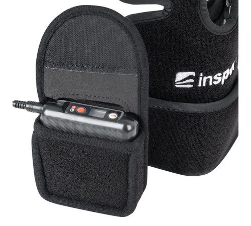 Бандаж на коліно інфрачервоний inSPORTline Infracor Knee, чорний