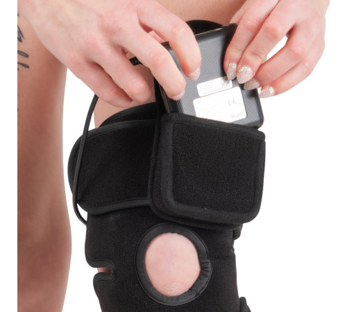 Бандаж на коліно інфрачервоний inSPORTline Infracor Knee, чорний