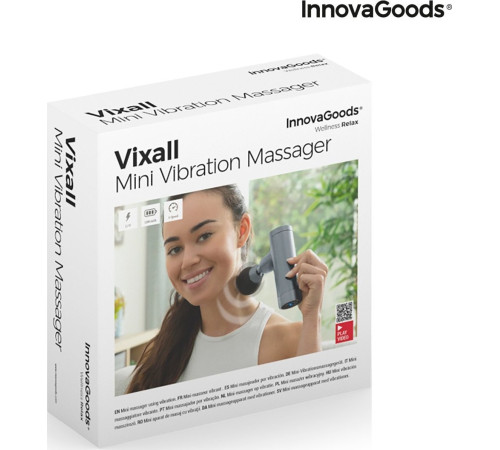 Міні-вібраційний масажер InnovaGoods Vixall InnovaGoods Міні-вібраційний масажер InnovaGoods Vixall InnovaGoods