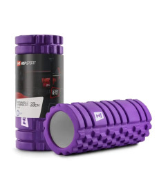 Ролик масажний Hop-Sport HS-A033YG 33 х 14 см, фіолетовий