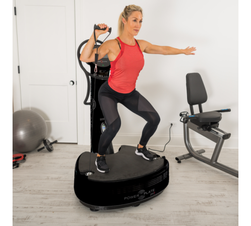 Вібраційна платформа Power Plate Pro7, чорно-сірий