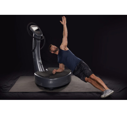 Вібраційна платформа Power Plate Pro7, чорно-сірий