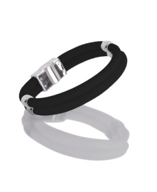  Магнітний браслет Toliman inSPORTline - чорний / 18,5 cm