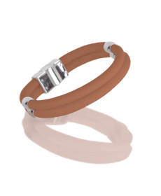  Магнітний браслет Toliman inSPORTline - коричневий / 19,5 cm
