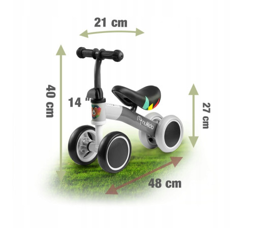 Біговел Nukido NK-600, сірий