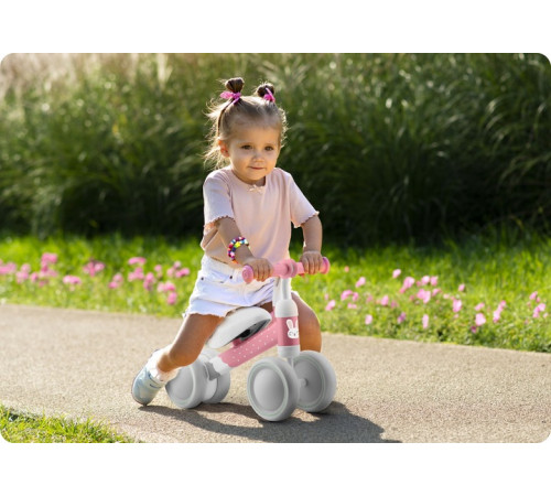 Біговел Ricokids 760600, сіро-рожевий