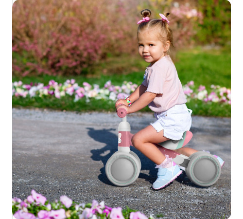 Біговел Ricokids 760600, сіро-рожевий