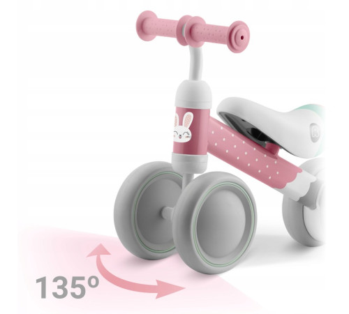 Біговел Ricokids 760600, сіро-рожевий