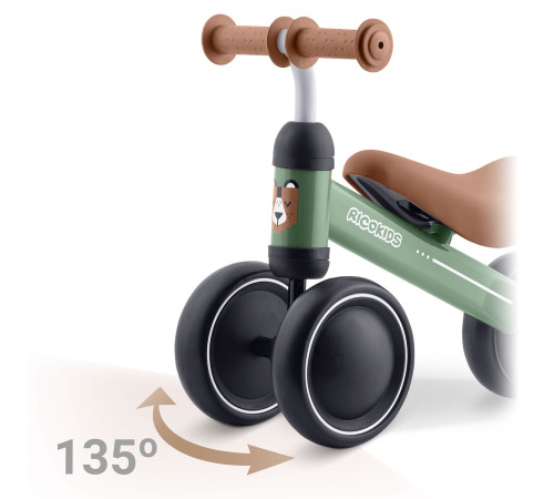 Біговел Ricokids 760601 чорно-коричневий