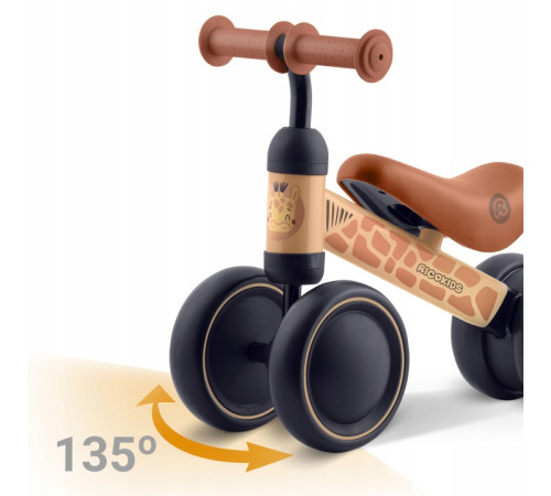 Біговел Ricokids 760605, чорно-коричневий