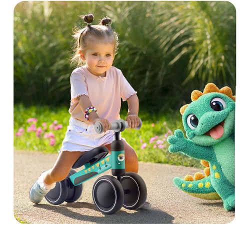 Біговел Ricokids 760604, чорно-зелений