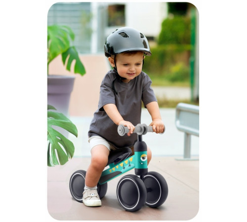 Біговел Ricokids 760604, чорно-зелений