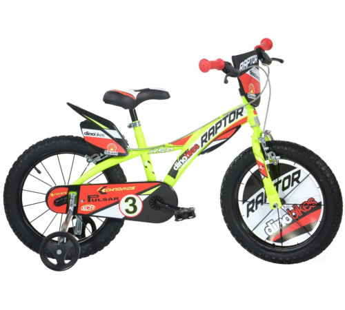 Велосипед дитячий DINO 14", різнокольоровий