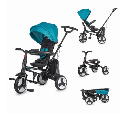 Дитячий велосипед Coccolle Spectra бірюзовий
