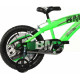 Rowerek Dziecięcy 14 Cali BMX Czarny Kółka Boczne Hamulec Dino Bikes
