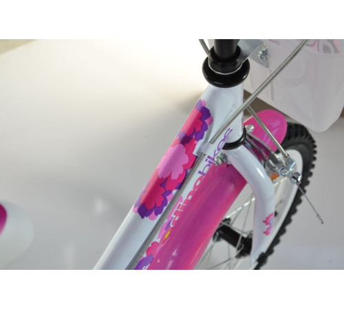 Rowerek Dziecięcy 16 Cali Fairy Dla Dziewczynki Koszyk Fotelik Dino Bikes