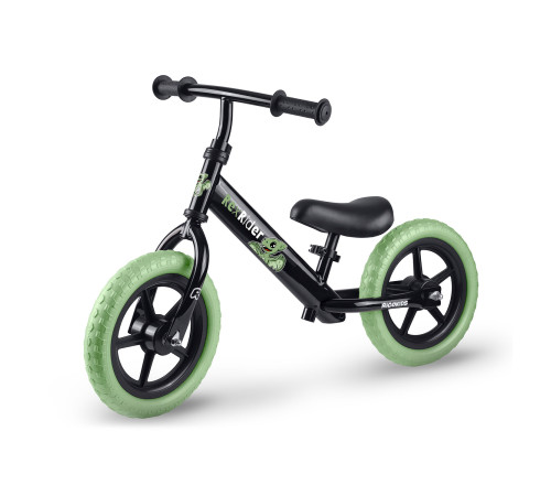 Біговел Ricokids RK-607 12" чорно-зелений Біговел Ricokids RK-607 12" чорно-зелений