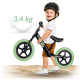 Біговел Ricokids RK-607 12" чорно-зелений