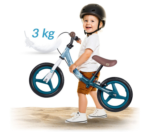 Біговел Ricokids Fun Adventure 12" біло-синій Біговел Ricokids Fun Adventure 12" біло-синій