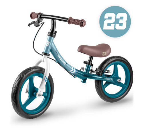 Біговел Ricokids Fun Adventure 12" біло-синій Біговел Ricokids Fun Adventure 12" біло-синій
