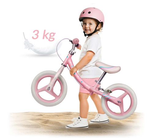 Біговел Ricokids Fun Adventure 12" рожевий Біговел Ricokids Fun Adventure 12" рожевий