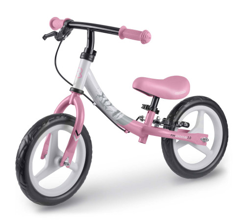 Біговел Ricokids Fun Adventure 12" біло-рожевий Біговел Ricokids Fun Adventure 12" біло-рожевий