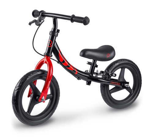 Біговел Ricokids Fun Adventure 12" чорно-червоний Біговел Ricokids Fun Adventure 12" чорно-червоний