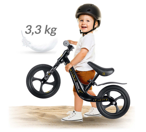 Біговел Ricokids FUNNU 12" чорний Біговел Ricokids FUNNU 12" чорний
