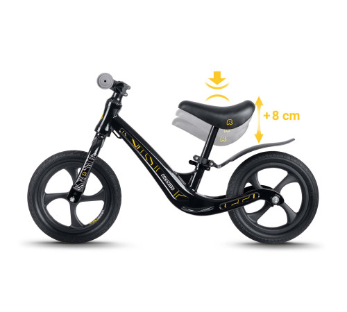 Біговел Ricokids FUNNU 12" чорний Біговел Ricokids FUNNU 12" чорний